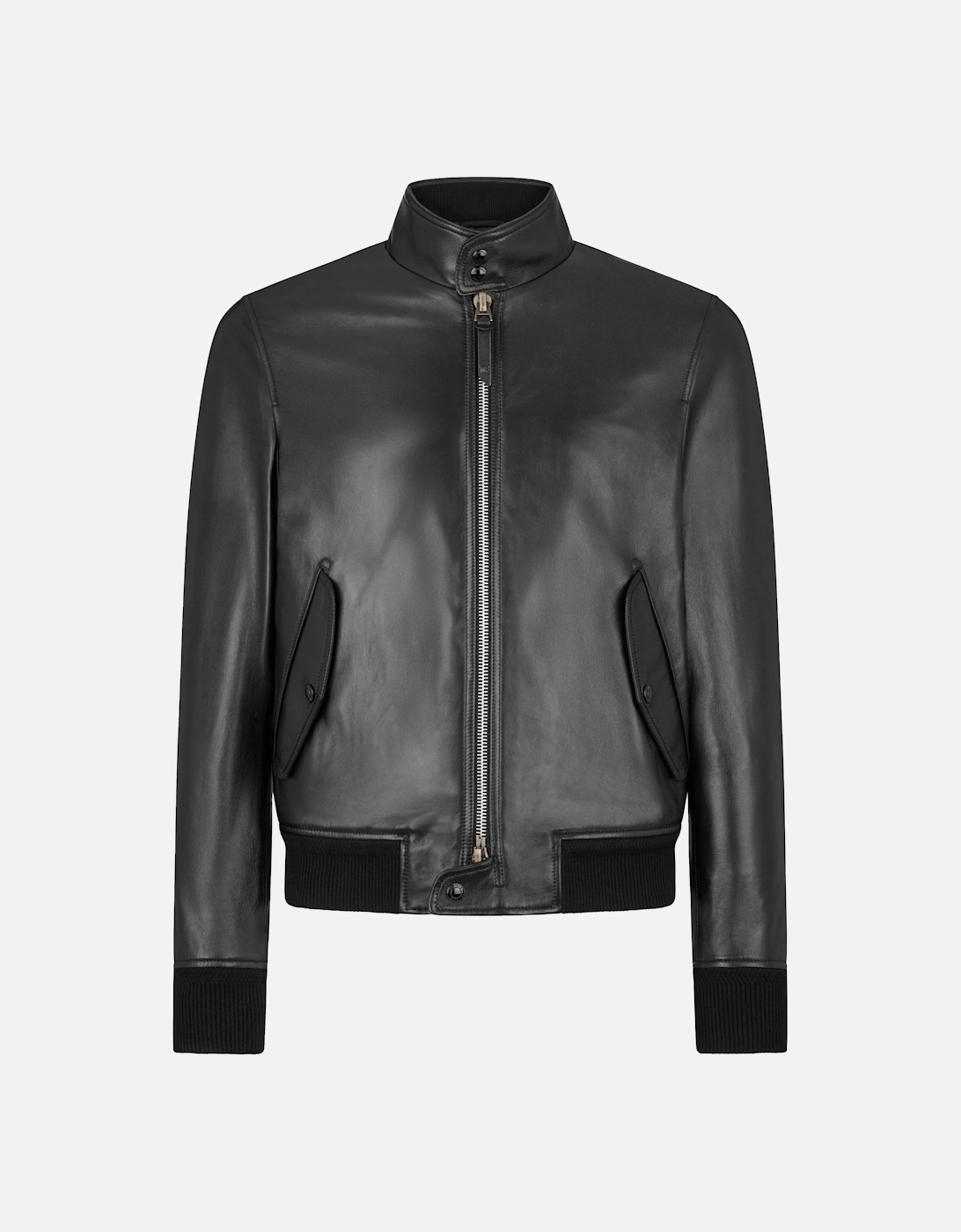 Buttery Leather Harrington Black, 3 of 2