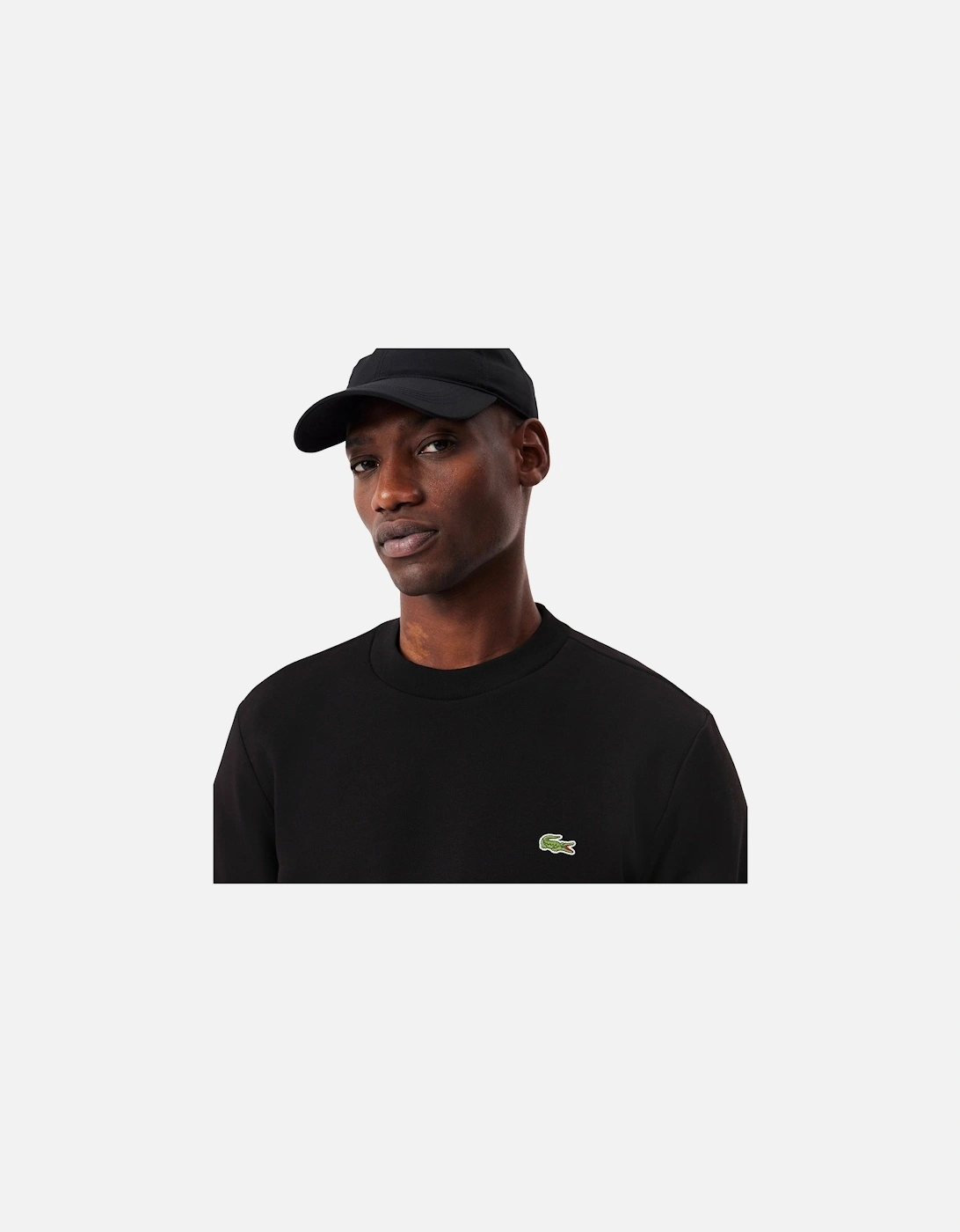 Fleece Crew Sweatshirt Black