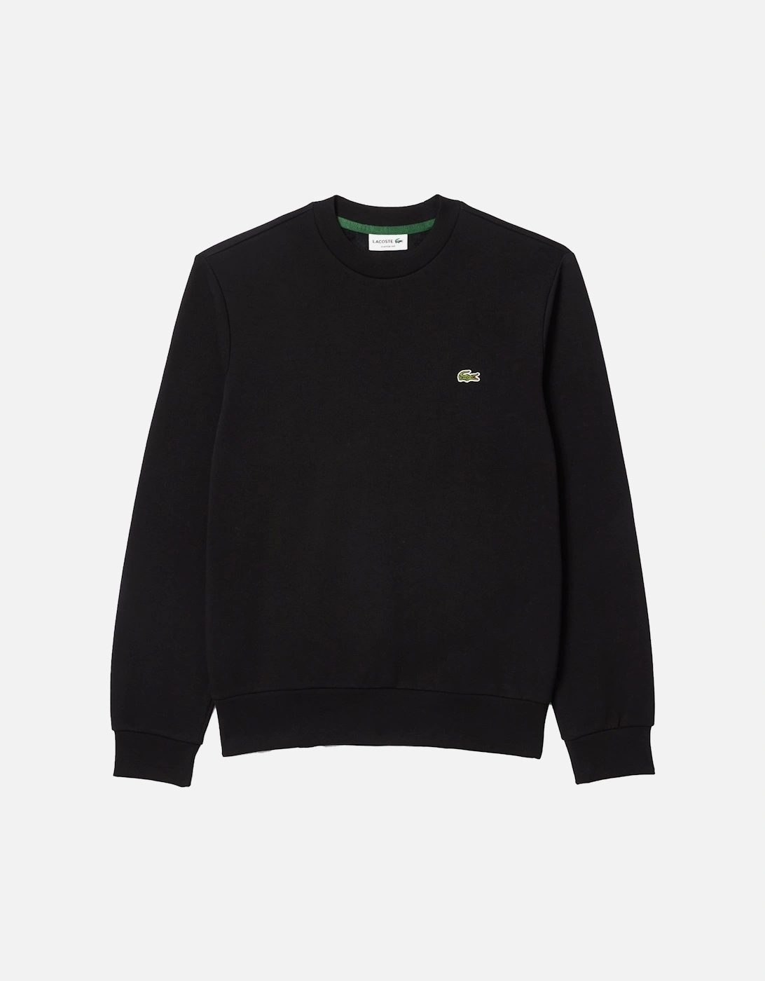 Fleece Crew Sweatshirt Black, 5 of 4