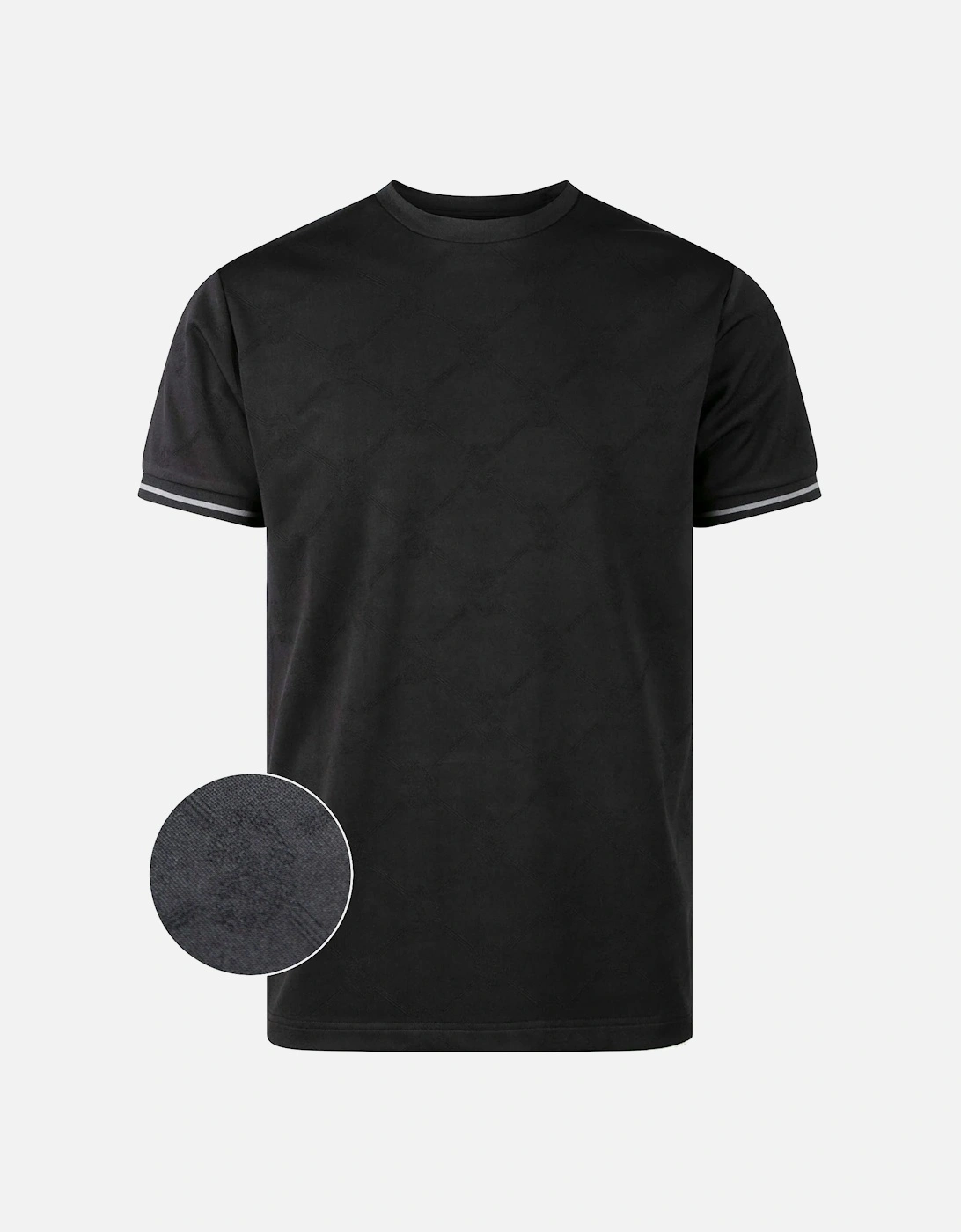 Hyde Textured T-Shirt - Black, 7 of 6