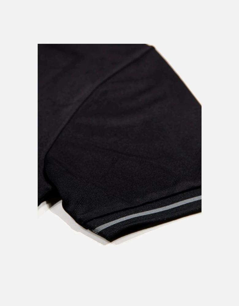 Luke1977 Saxon Textured Polo Shirt - Black