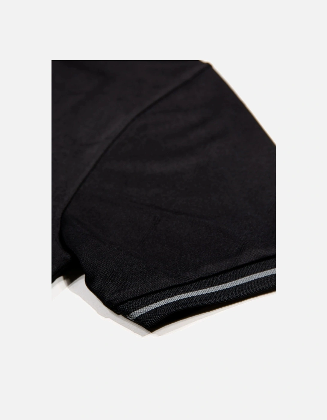 Luke1977 Saxon Textured Polo Shirt - Black