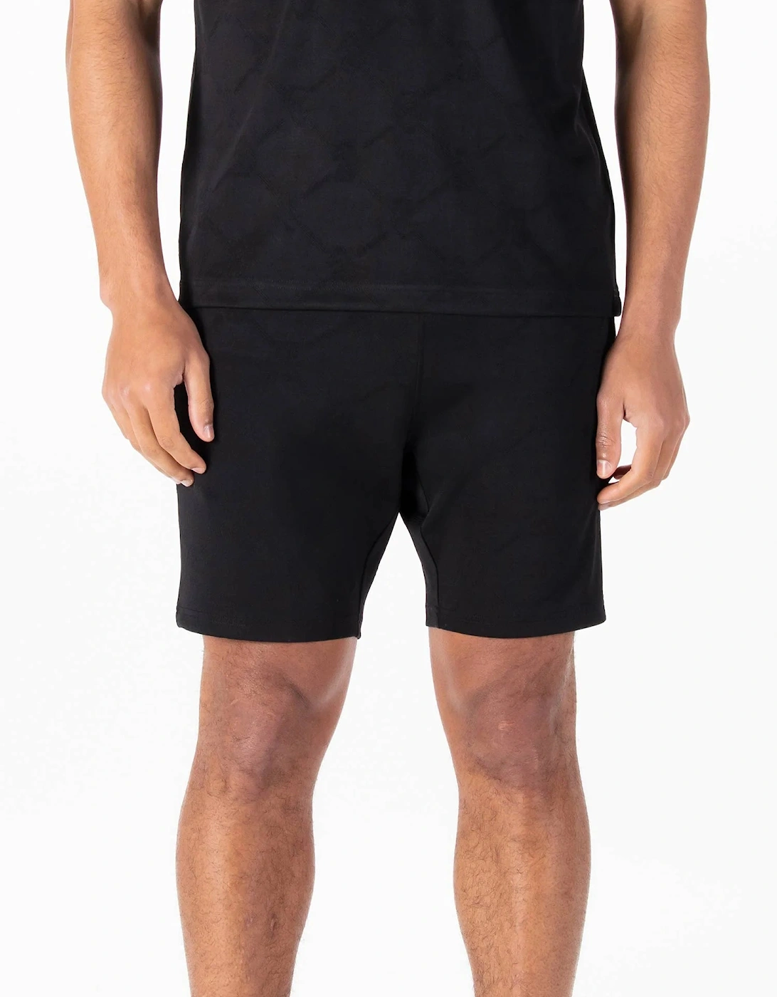 Phoenix Textured Shorts - Black