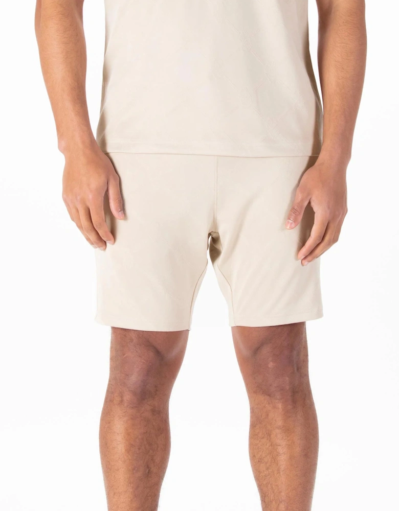 Phoenix Textured Shorts - Dark Ecru