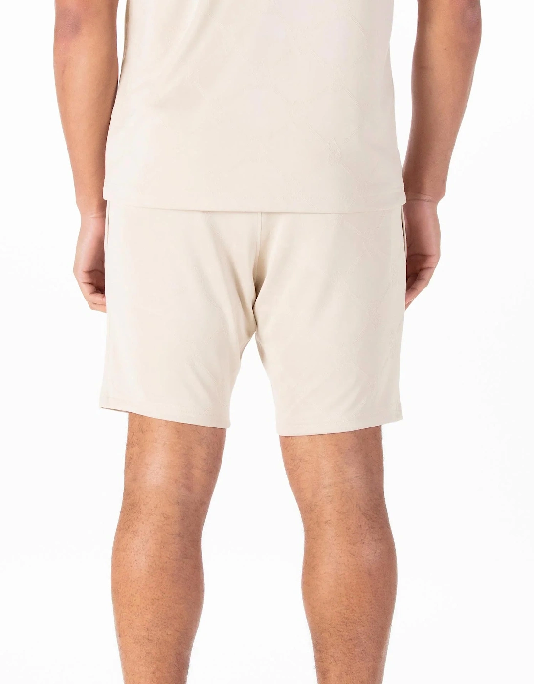 Phoenix Textured Shorts - Dark Ecru
