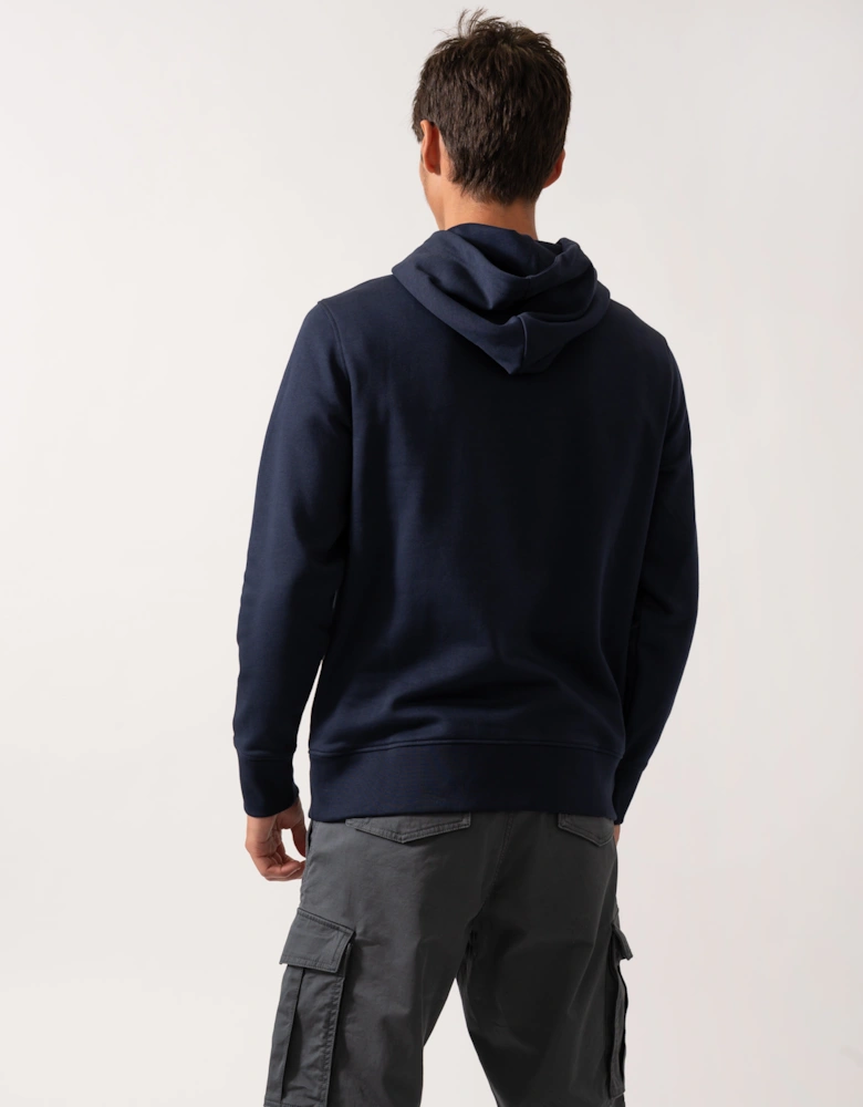 Mens Graphic Pullover Hoodie - 433 Evening Blue