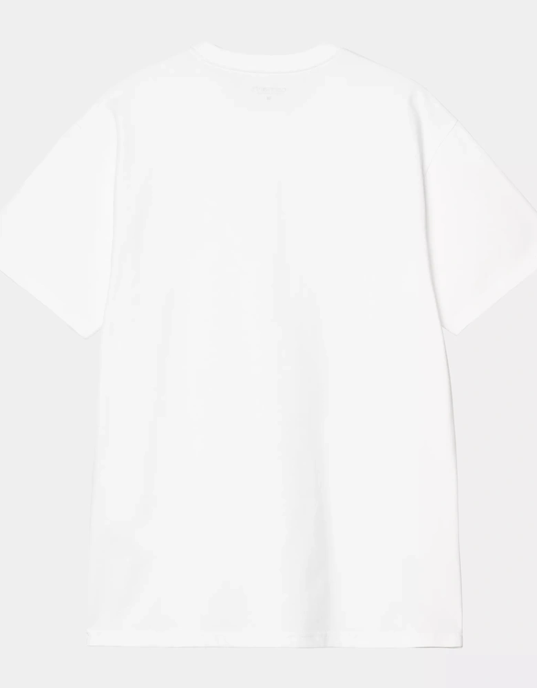 CARHARTT S/S CHASE T-SHIRT WHITE/GOLD