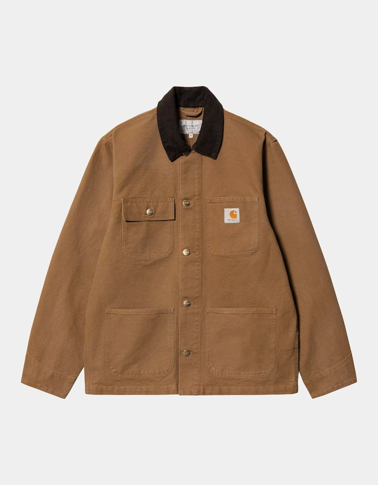 CARHARTT MICHIGAN COAT HAMILTON BROWN/TOBACCO RINSED