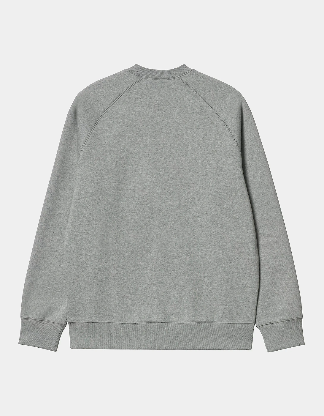 CARHARTT CHASE SWEATSHIRT GREY HEATHER/GOLD