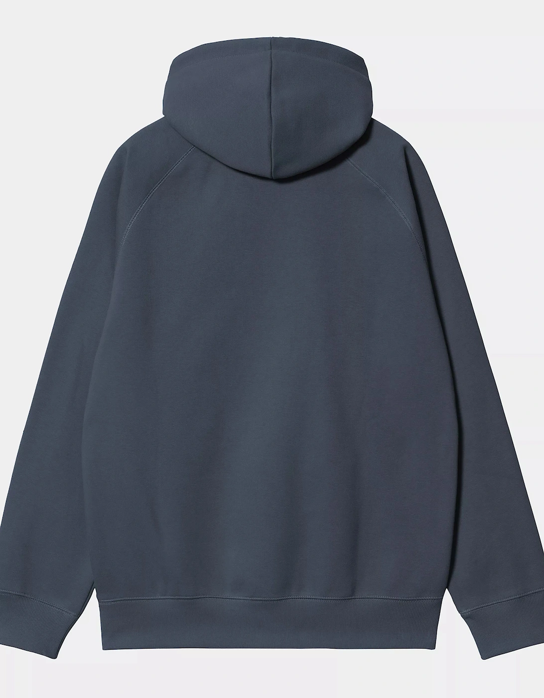 CARHARTT HOODED SWEATSHIRT DUSKY BLUE/GOLD