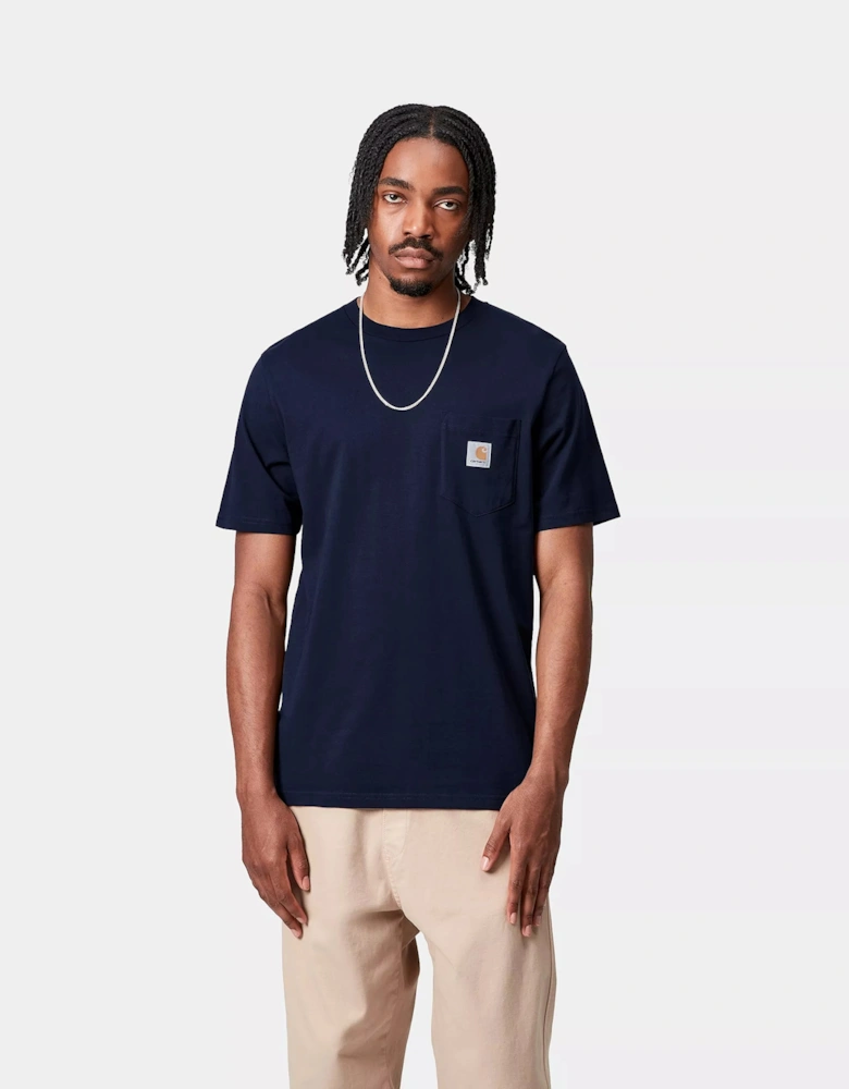 CARHARTT S/S POCKET T-SHIRT DARK NAVY