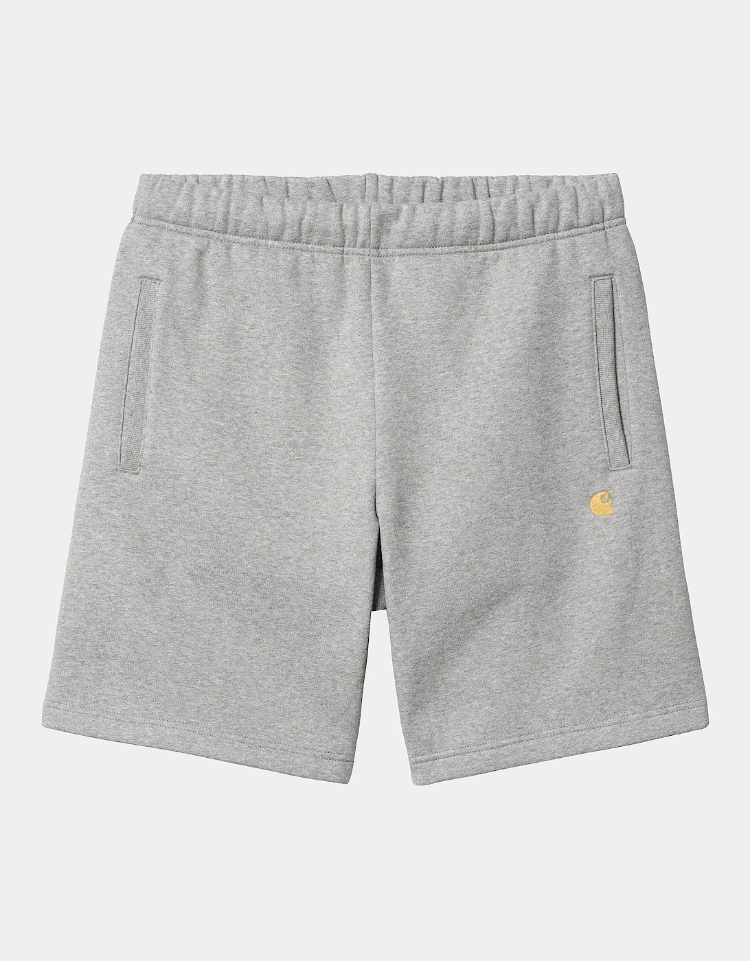 CARHARTT CHASE SWEAT SHORT GREY HEATHER/GOLD, 4 of 3