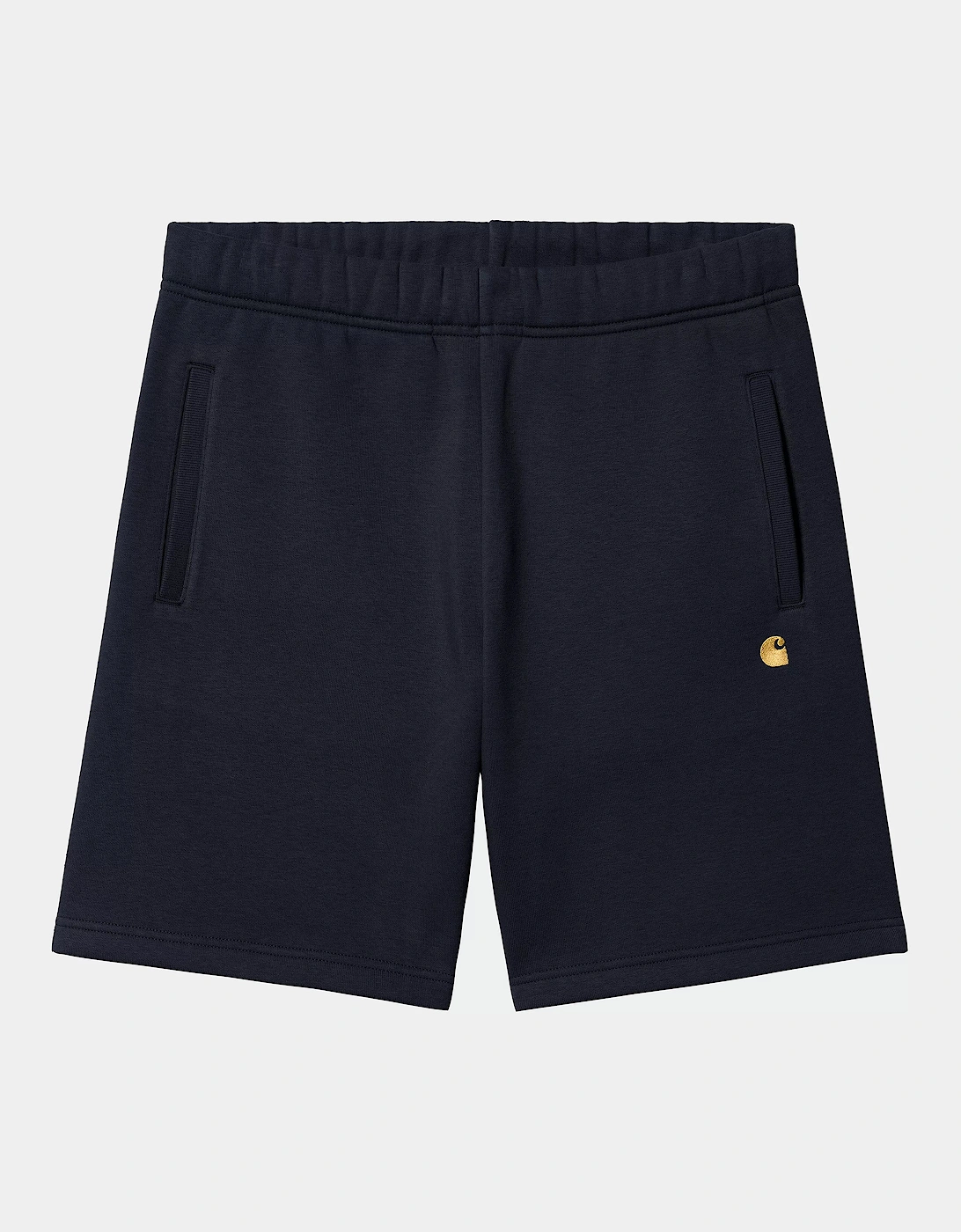 CARHARTT CHASE SWEAT SHORT DARK NAVY/GOLD, 4 of 3