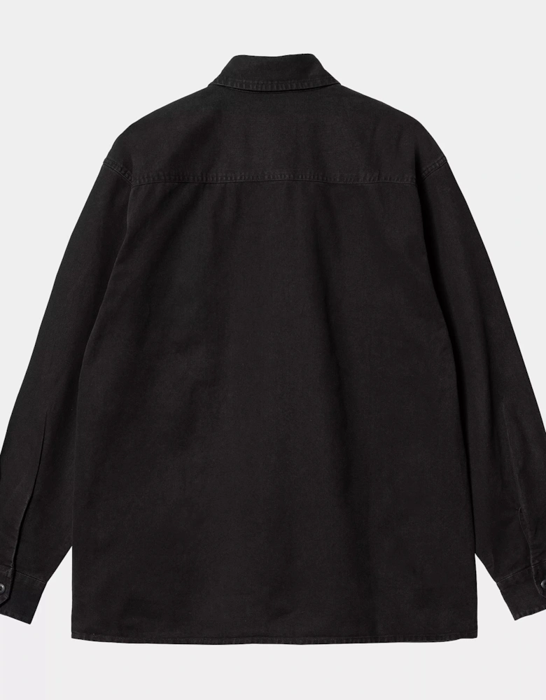 CARHARTT RENO COTTON DRILL OVERSHIRT BLACK