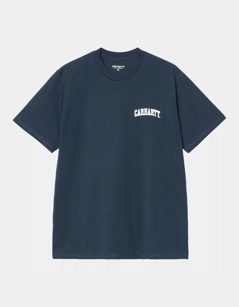 CARHARTT UNIVERSITY SCRIPT T-SHIRT INK/WHITE