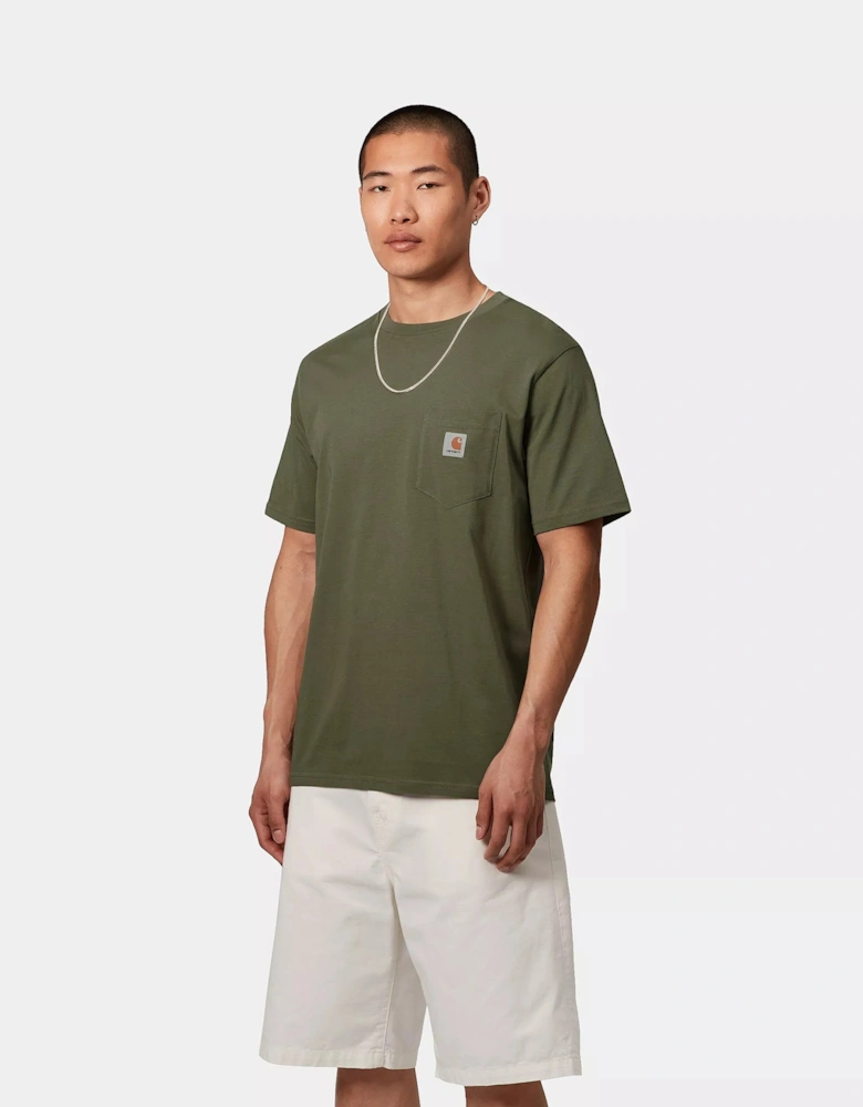 CARHARTT S/S POCKET T-SHIRT DOLLAR GREEN