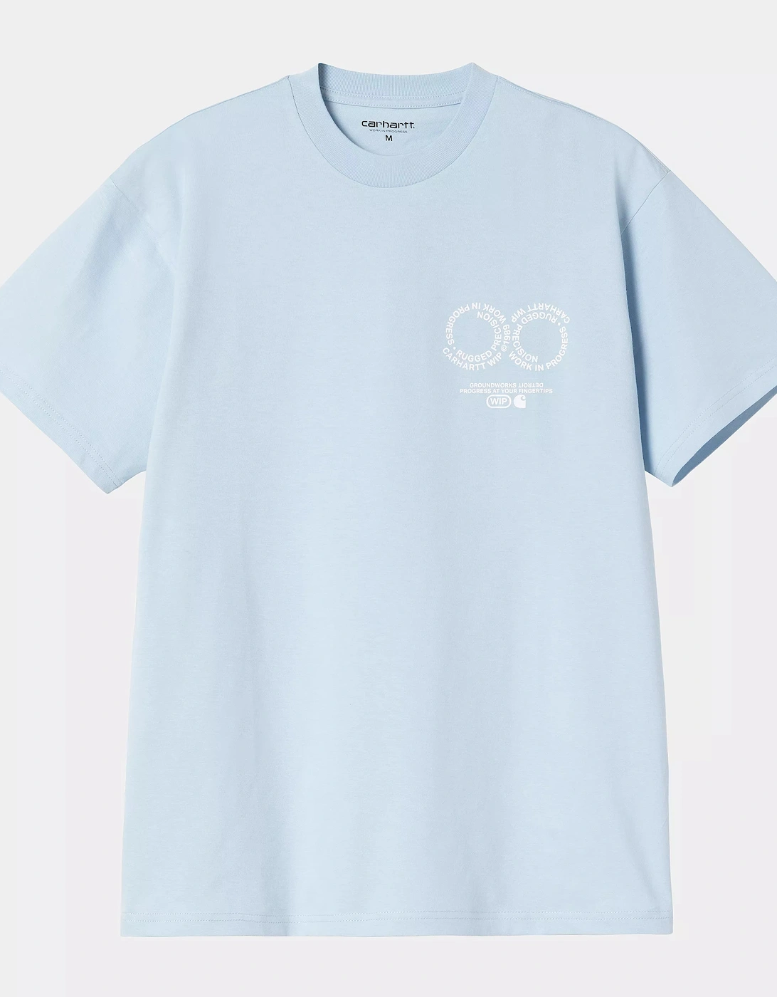 CARHARTT S/S ROTATION T-SHIRT AIR SKY/WHITE, 4 of 3