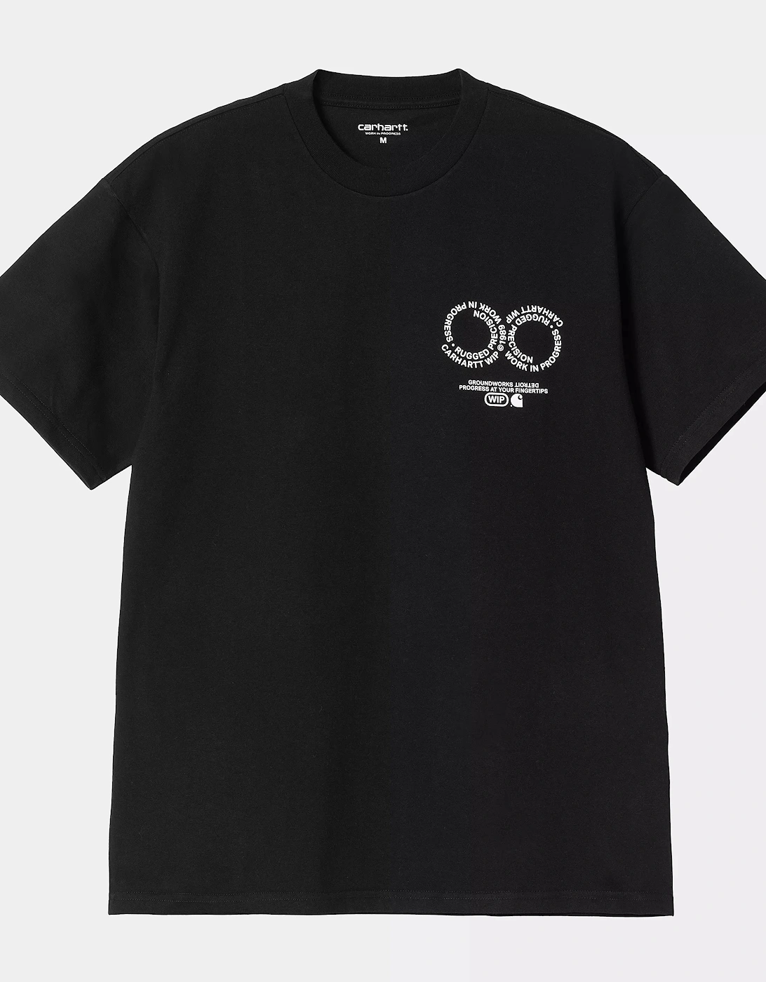 CARHARTT S/S ROTATION T-SHIRT BLACK/WHITE, 2 of 1