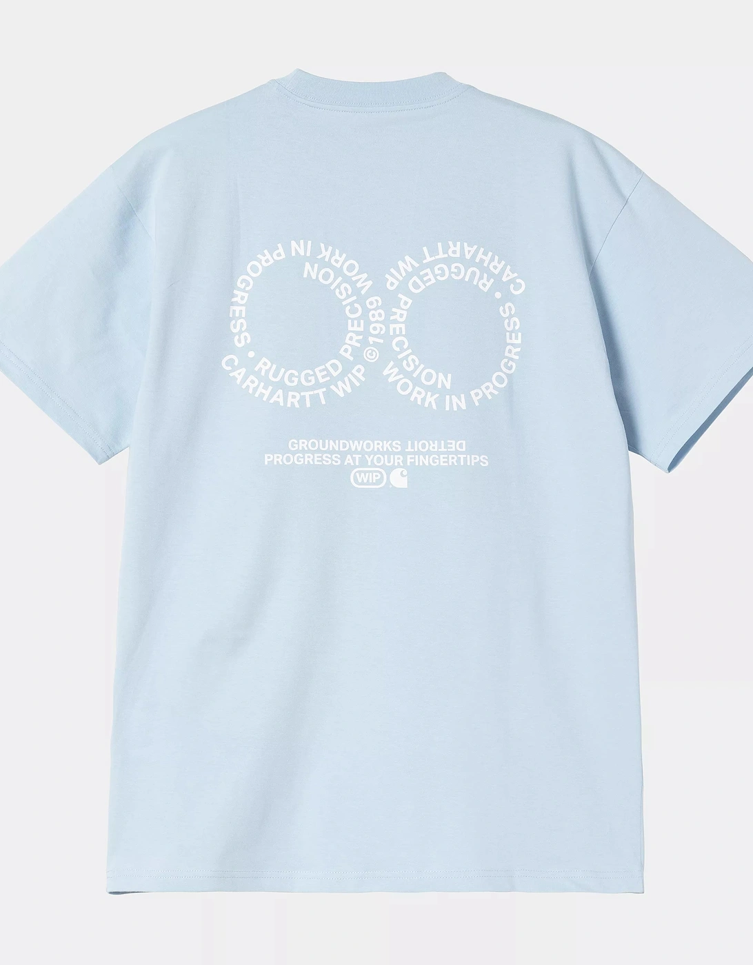 CARHARTT S/S ROTATION T-SHIRT AIR SKY/WHITE