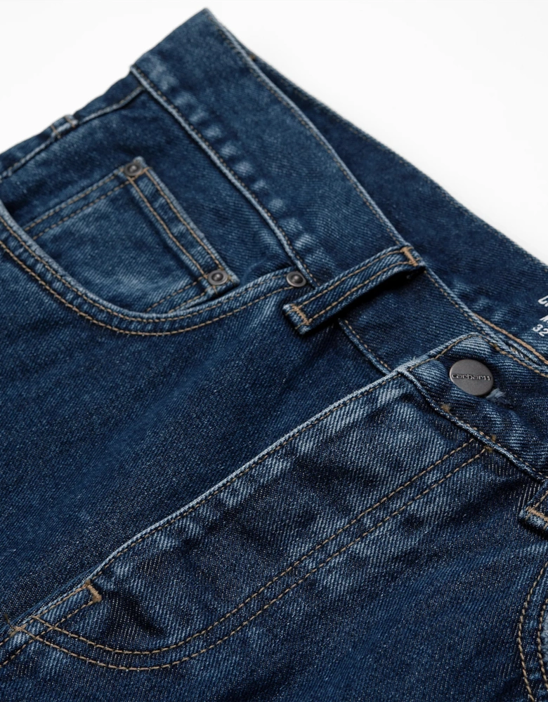 Carhartt CARHARTT NEWEL JEANS STONE WASHED DENIM