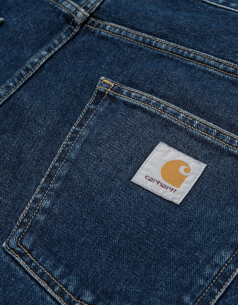 Carhartt CARHARTT NEWEL JEANS STONE WASHED DENIM