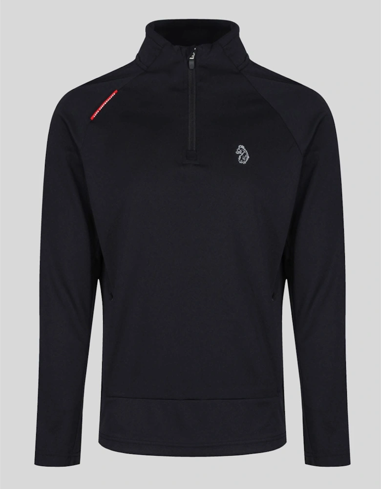 Indicator Overhead Zip Funnel Neck Sweatshirt