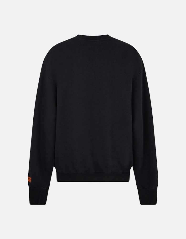 Logo Recycled Cotton Crewneck Sweatshirt