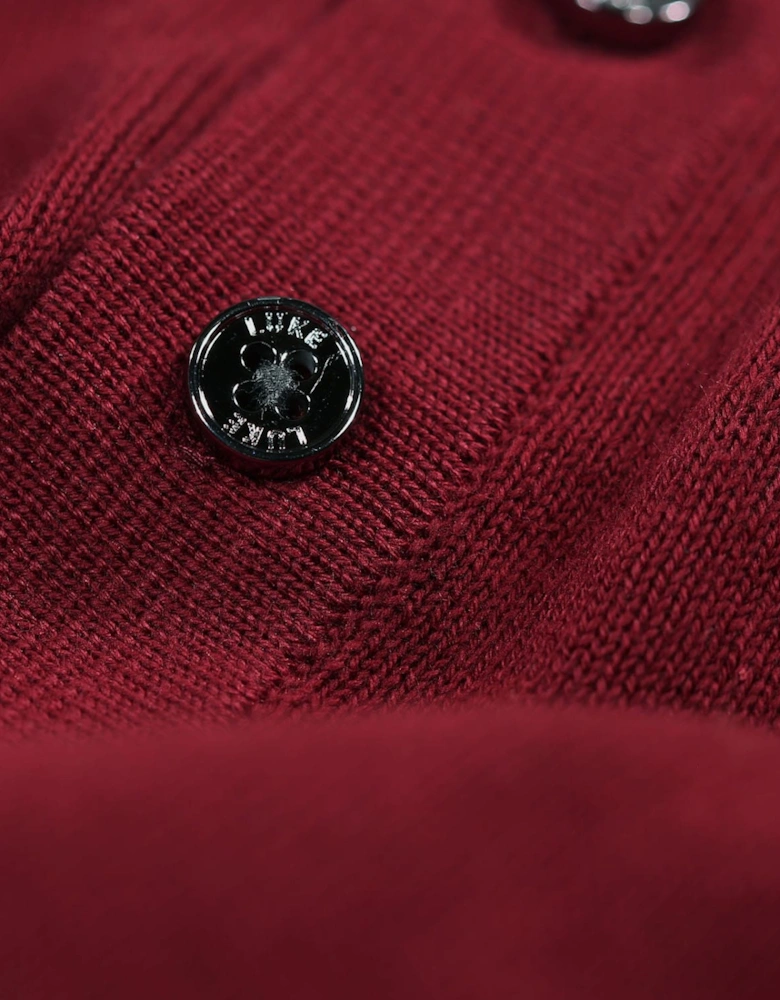 Venice Long Sleeve Knitted Polo Shirt