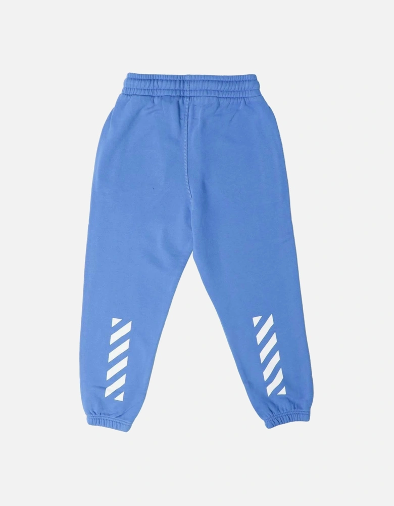 Juniors Helvetica Diagonal Sweatpants