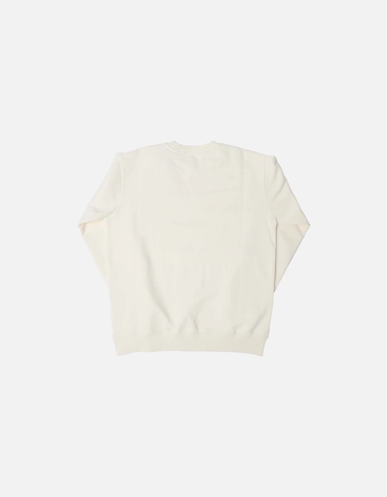 Juniors Off Stamp Crewneck Sweatshirt