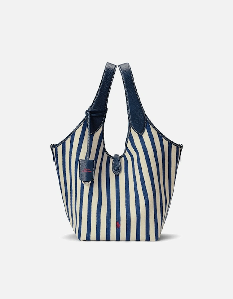 Stripe Canvas Tote Bag