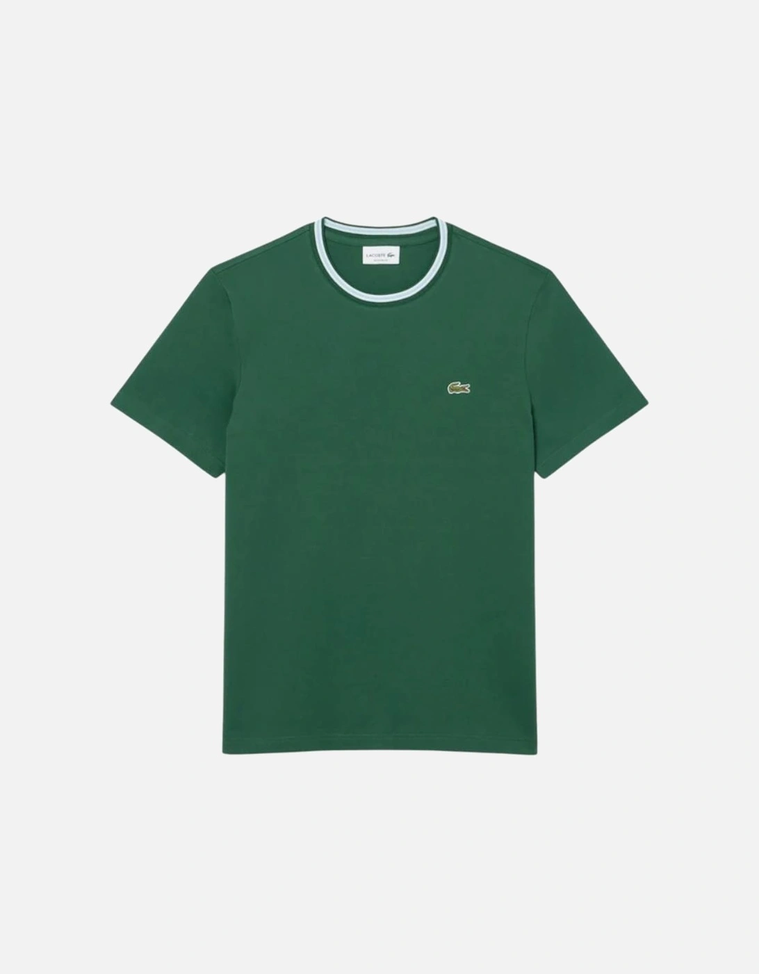 Regular Fit Ribbed T-Shirt - Green, 3 of 2