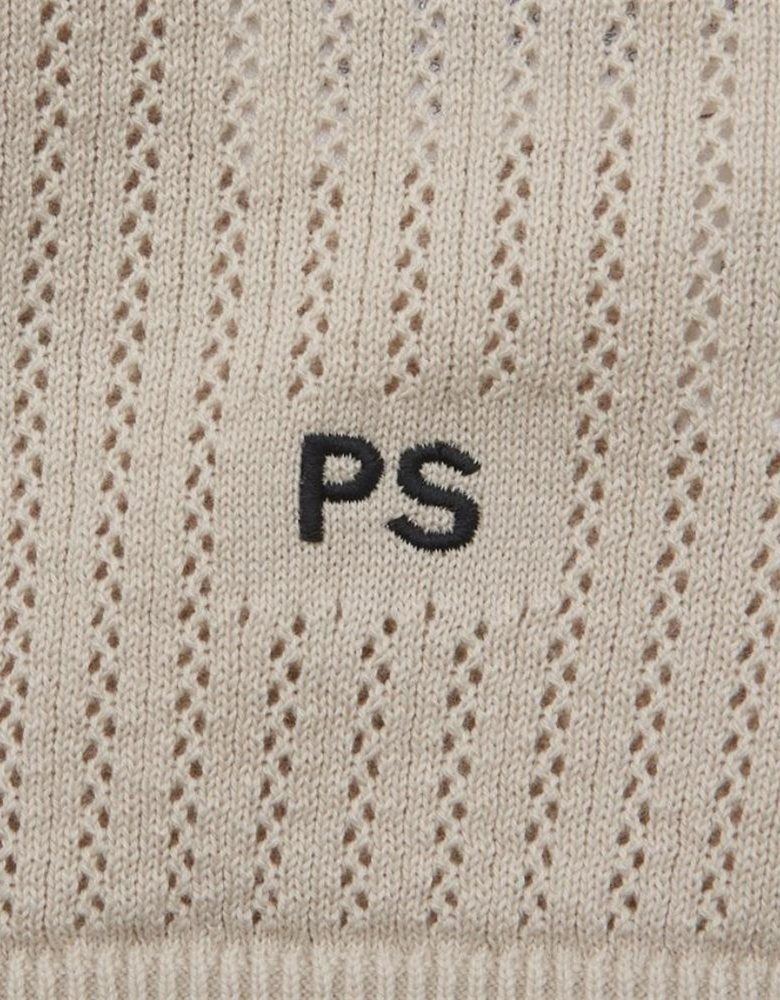 SS Sweater Polo - Off White