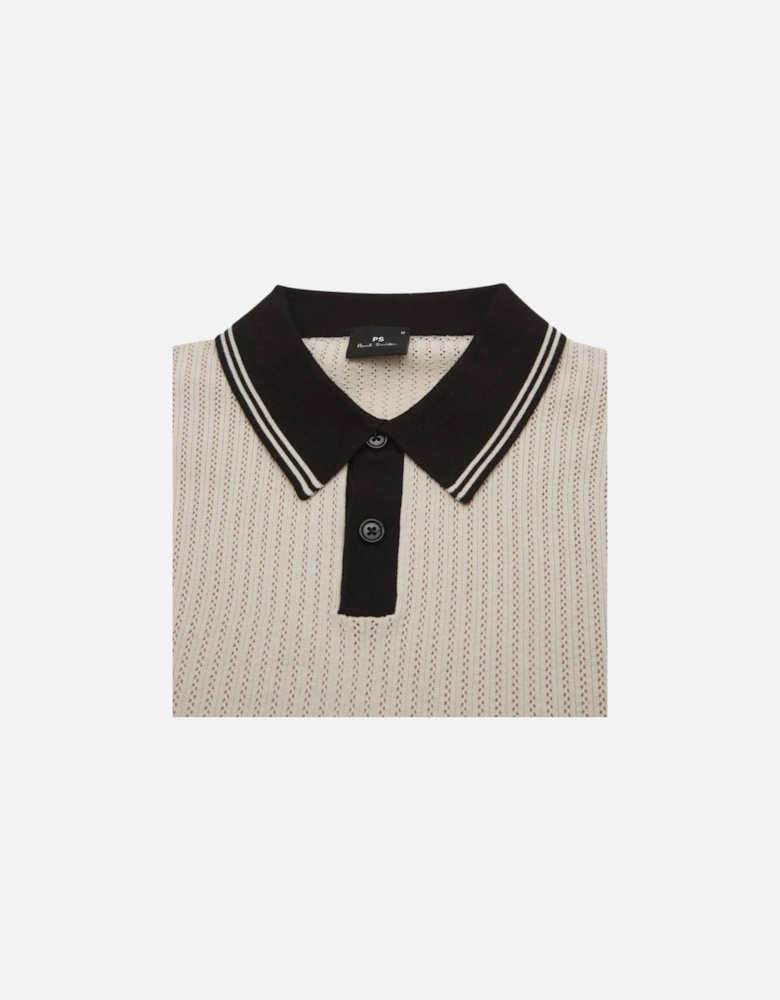 SS Sweater Polo - Off White
