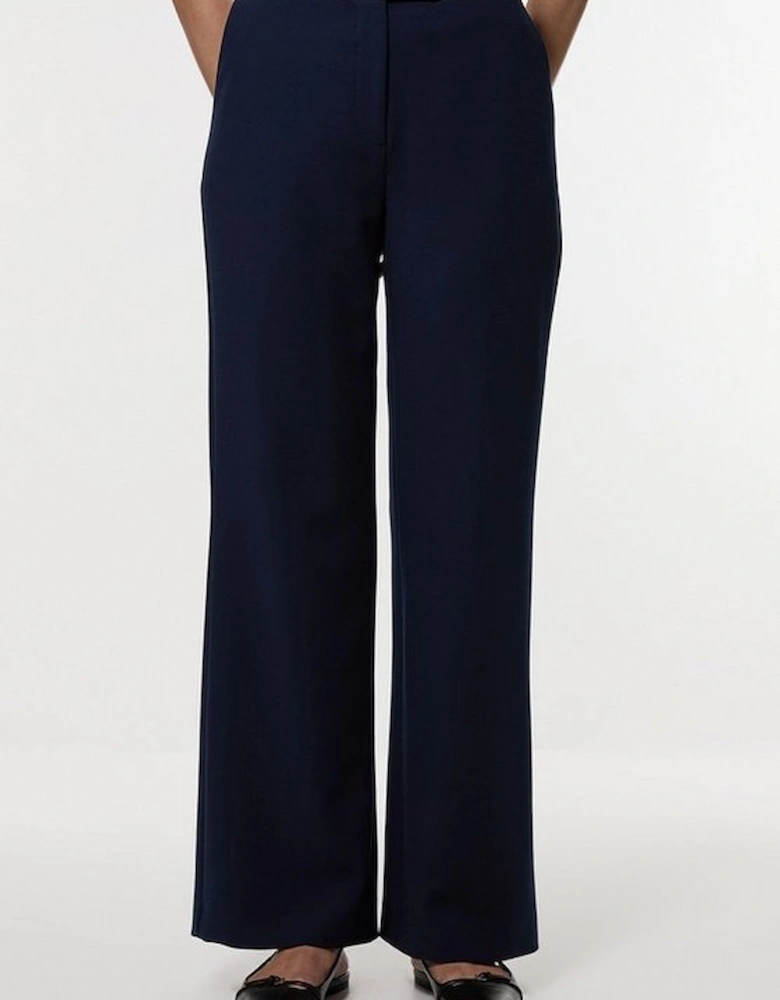 Compact Stretch Tailored Kick Flare Trouser