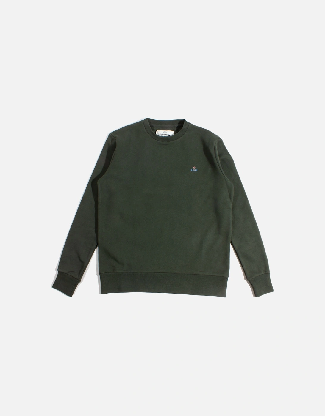 Khaki Orb Crewneck Sweatshirt, 4 of 3