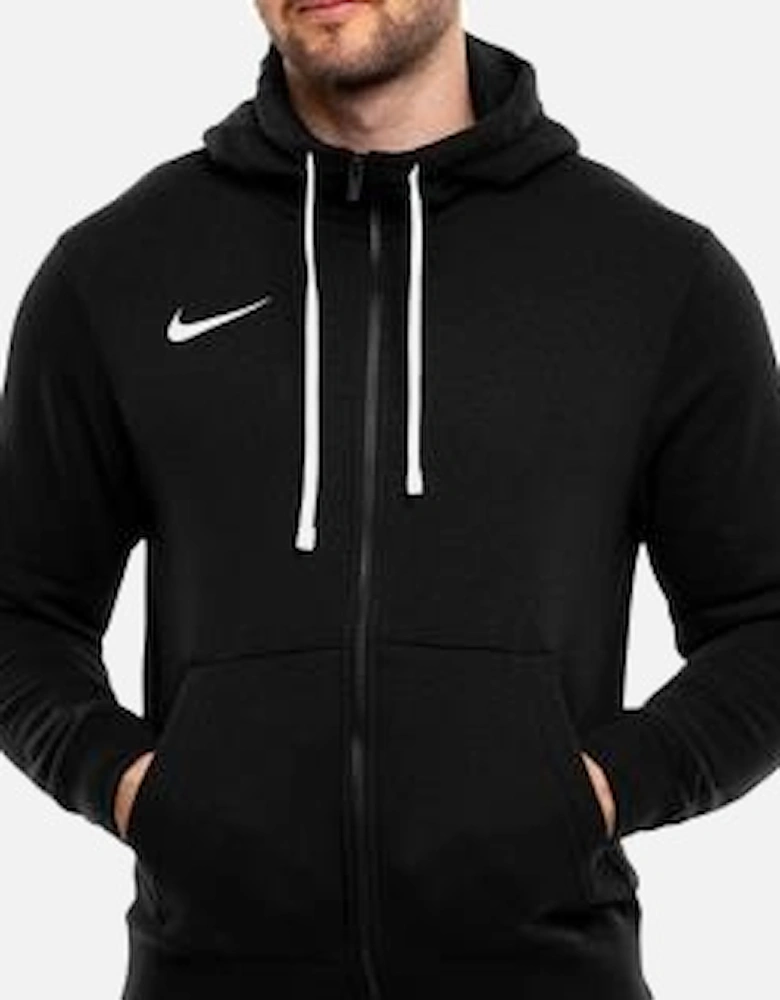 Black Fleece Team Zip Through Swoosh Hoodie