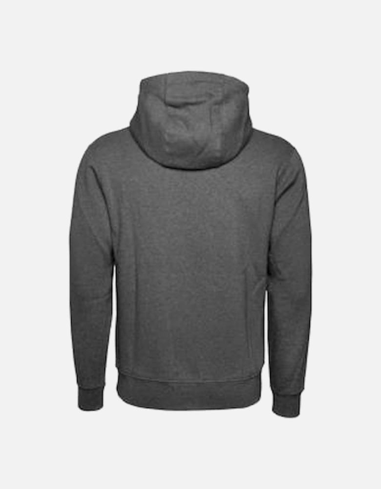Charcoal Fleece Team Zip Through Swoosh Hoodie