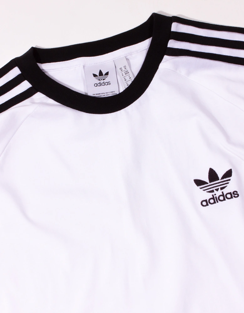 Originals Men's White '3 Stripes' T-Shirt