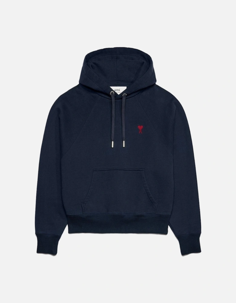 Night Blue 'Ami De Coeur' Loopback Hoodie
