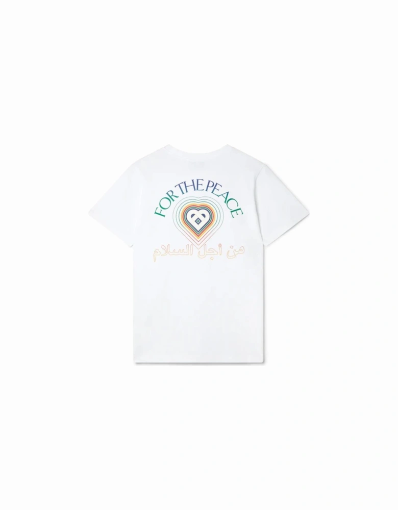 White 'For The Peace' T-Shirt