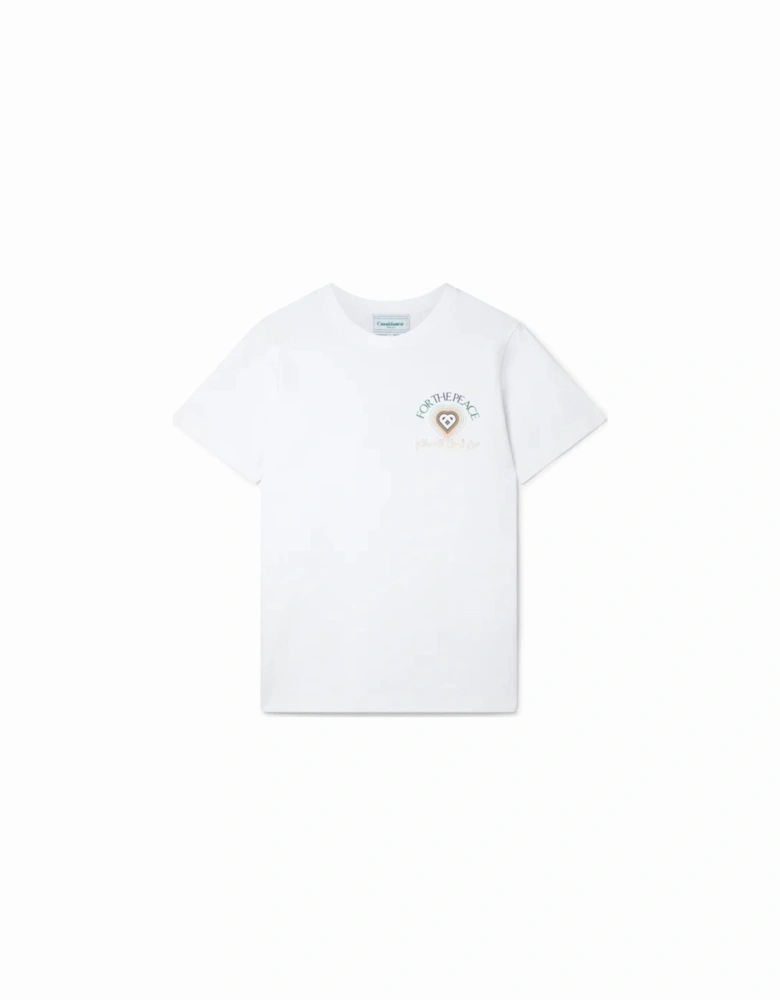 White 'For The Peace' T-Shirt