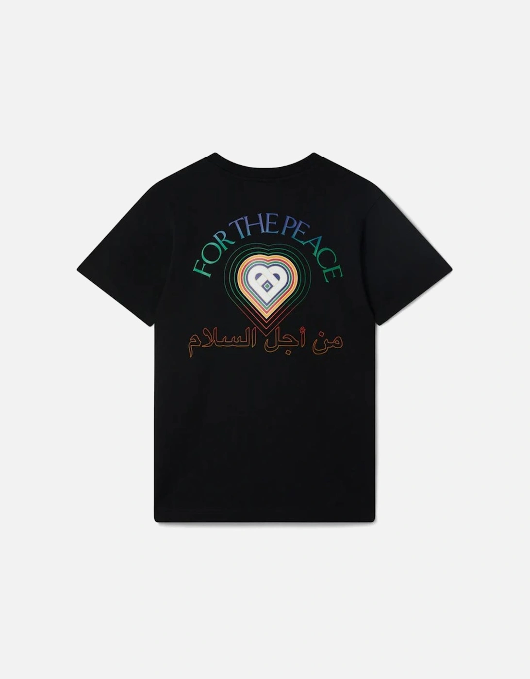 Black 'For The Peace' T-Shirt, 3 of 2