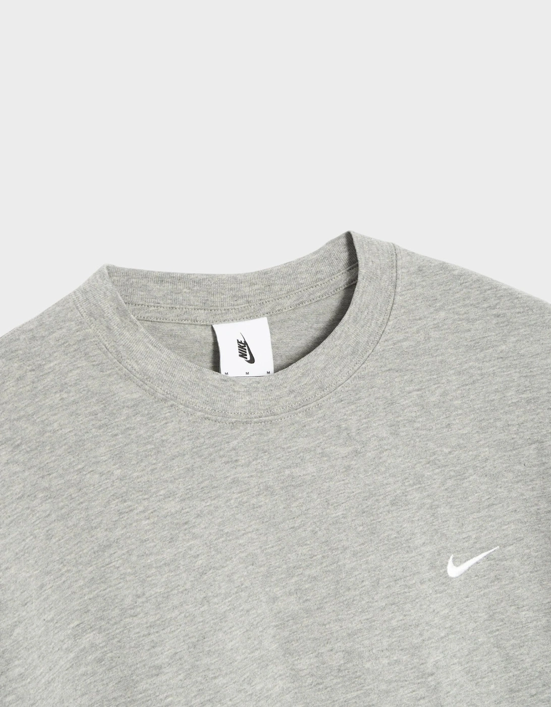 Solo Swoosh Short-Sleeve Tee Grey