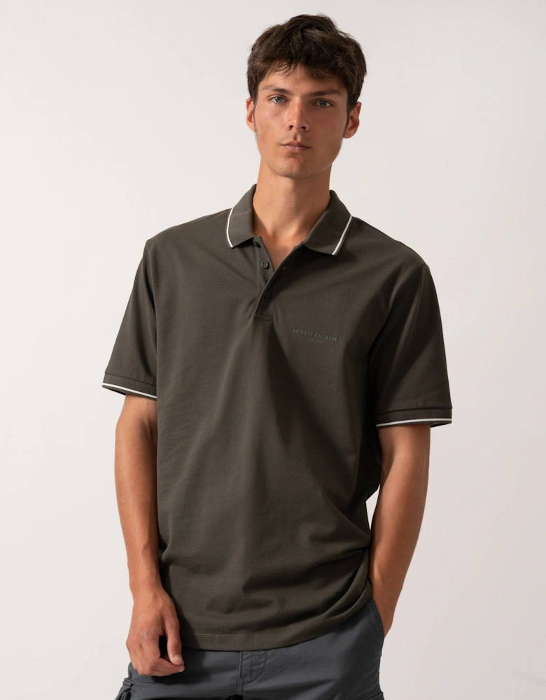 Mens Regular Fit Mercerised Cotton Polo Shirt