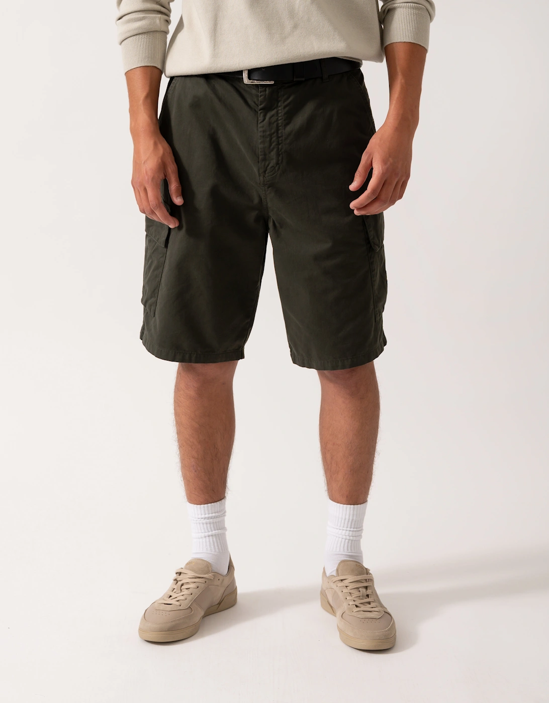 Lyle & Scott Mens Cargo Shorts, 2 of 1