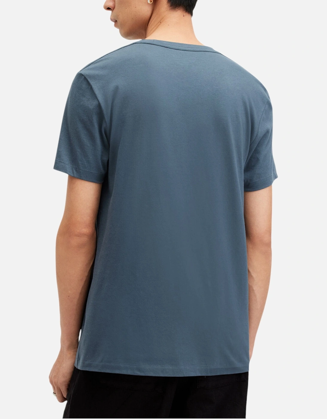 All Saints Mens T Shirts Crew Neck Slim Tee