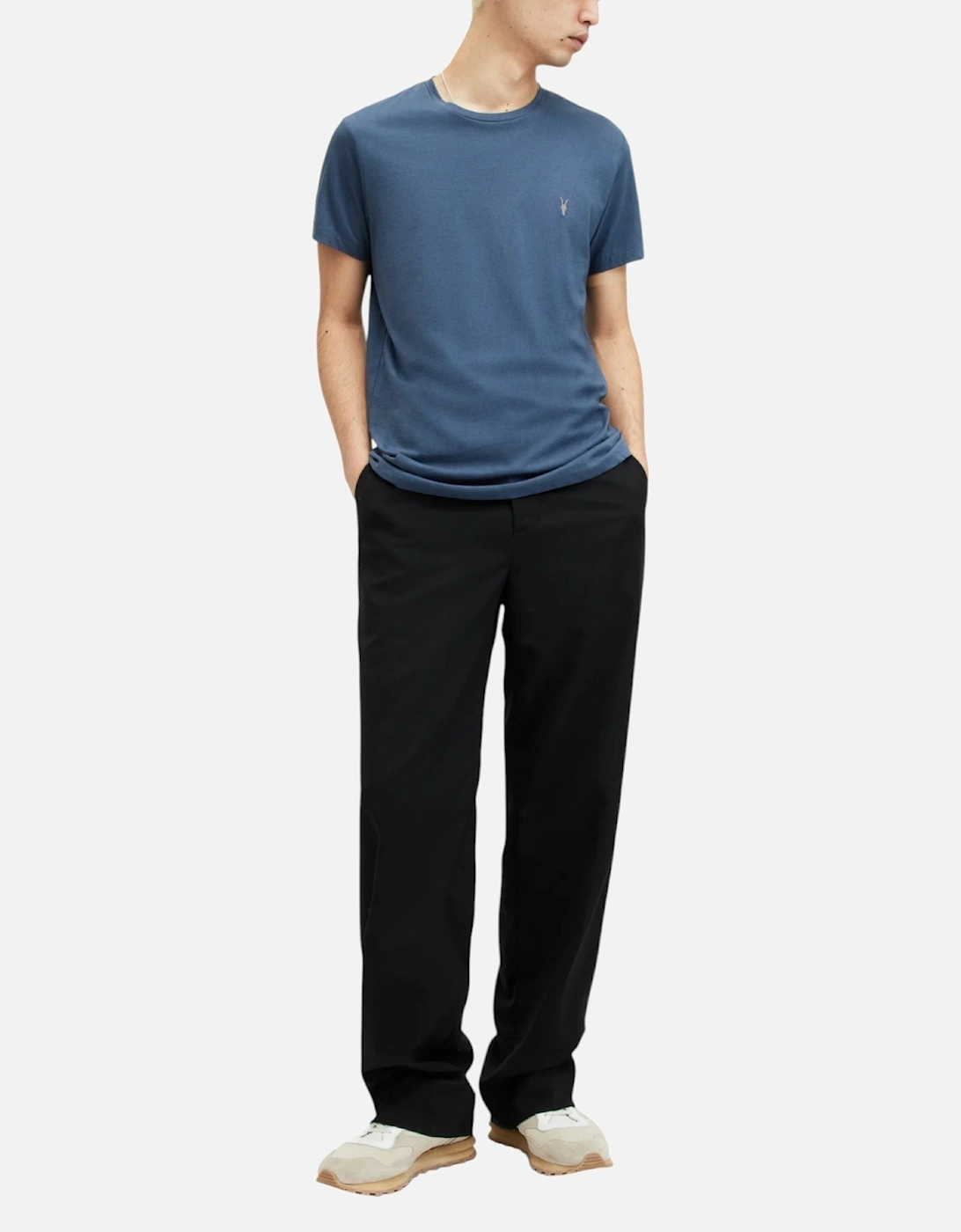 ALL SAINTS Mens T Shirts Crew Neck Short Sleeve Casual NEW Top Summer Cotton Tee