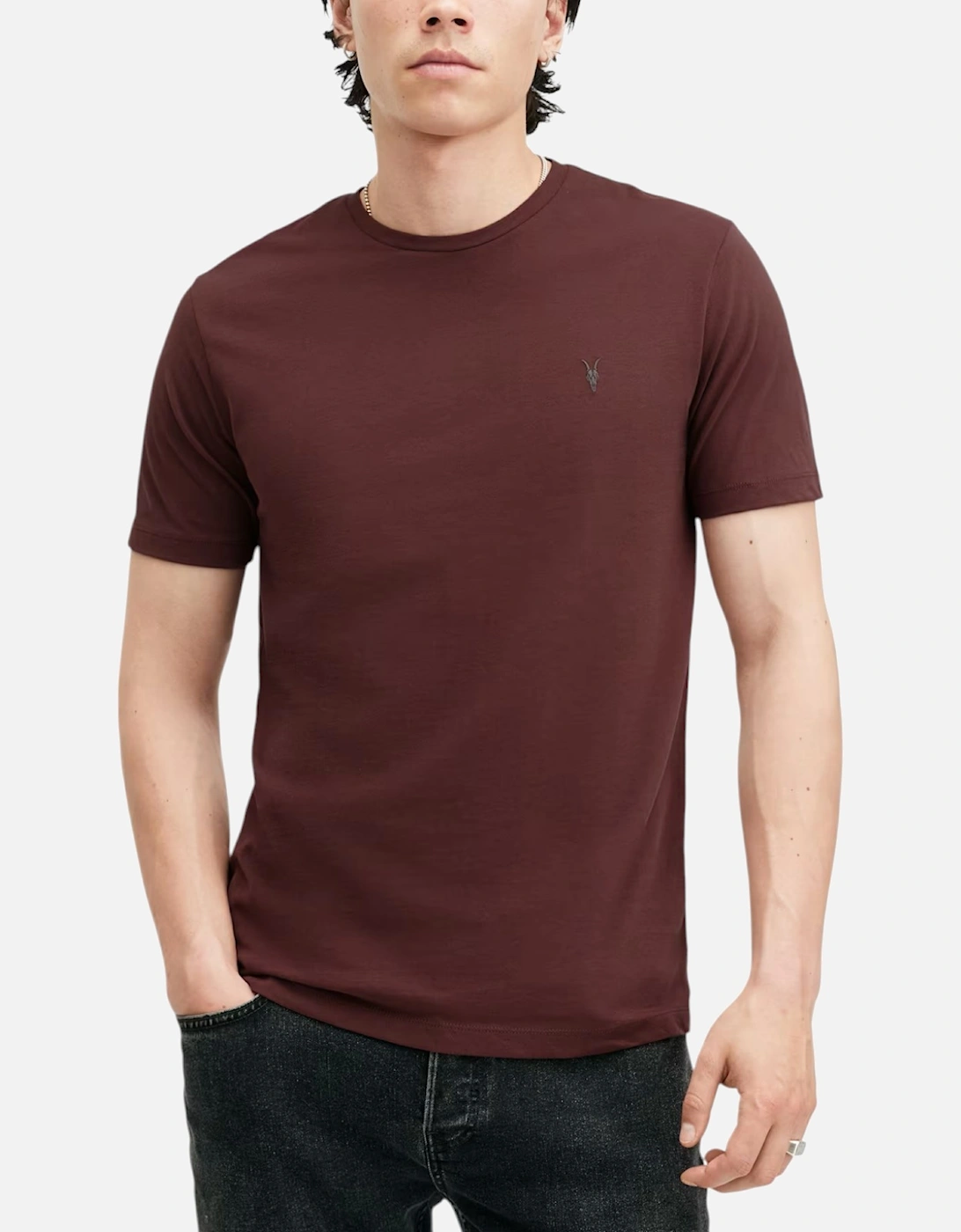 ALL SAINTS Mens T Shirts Crew Neck Short Sleeve Casual NEW Top Summer Cotton Tee, 5 of 4