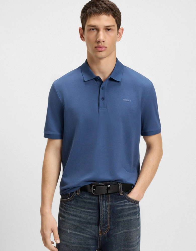 HUGO Donos222 Polo Shirt 427 Medium Blue